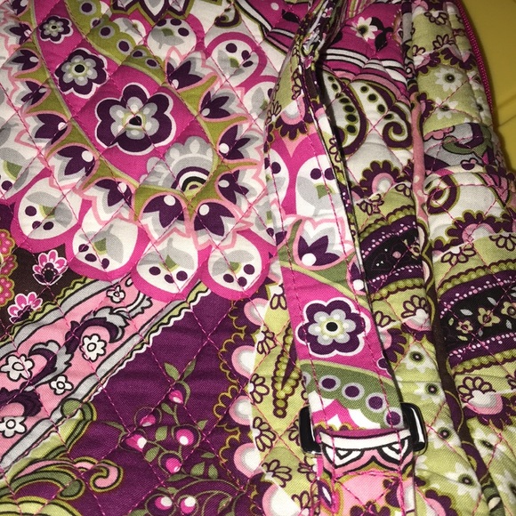 Vera Bradley pink floral backpack - Picture 5 of 11